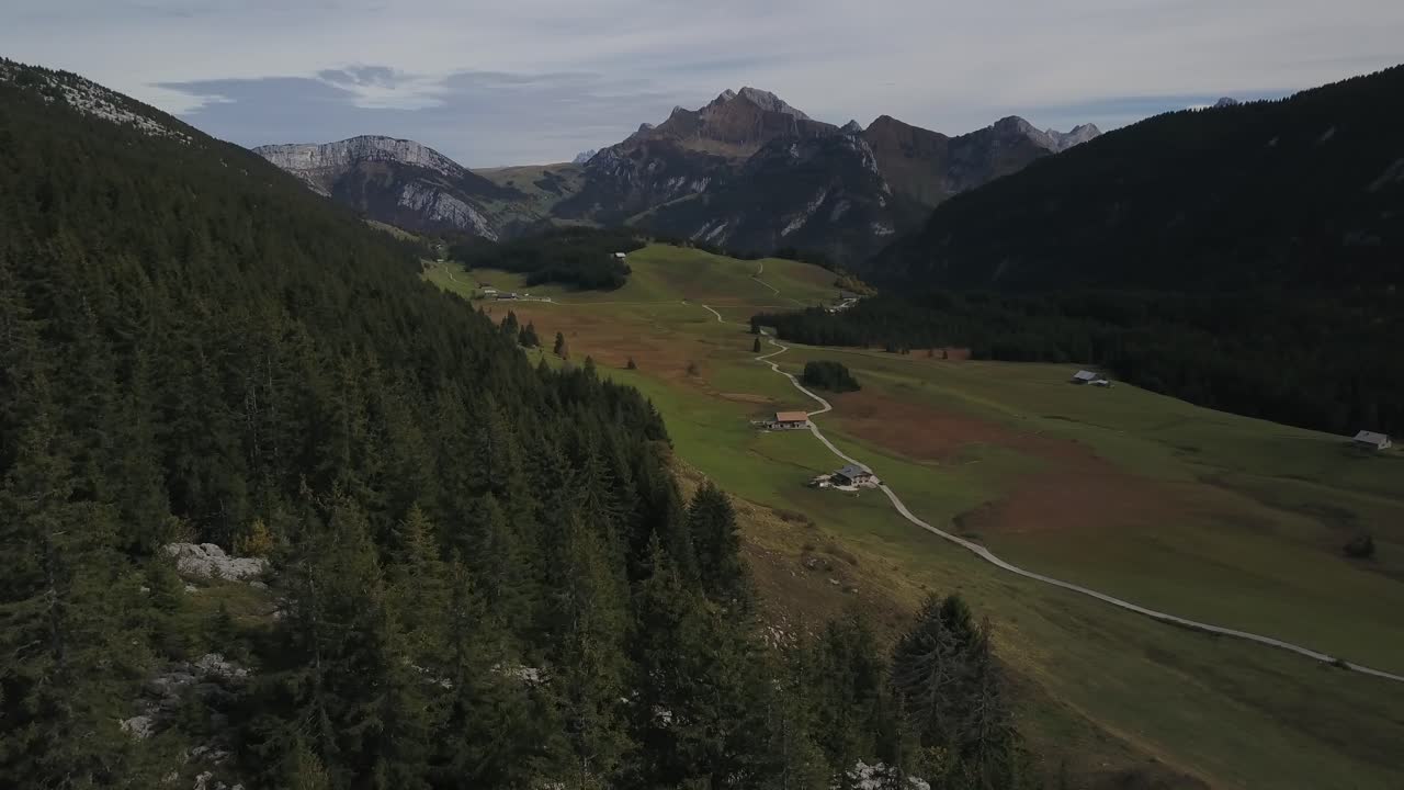 meseta des glières en alta saboya, francia