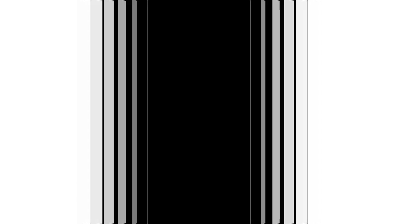 Abstract Graphic Transition with Expanding Vertical Lines