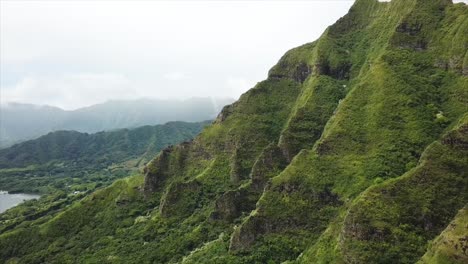 drone view of mountains of kualoa ranch 2.mp4