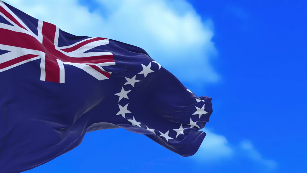 섬의 발의 끊임없는 루프.