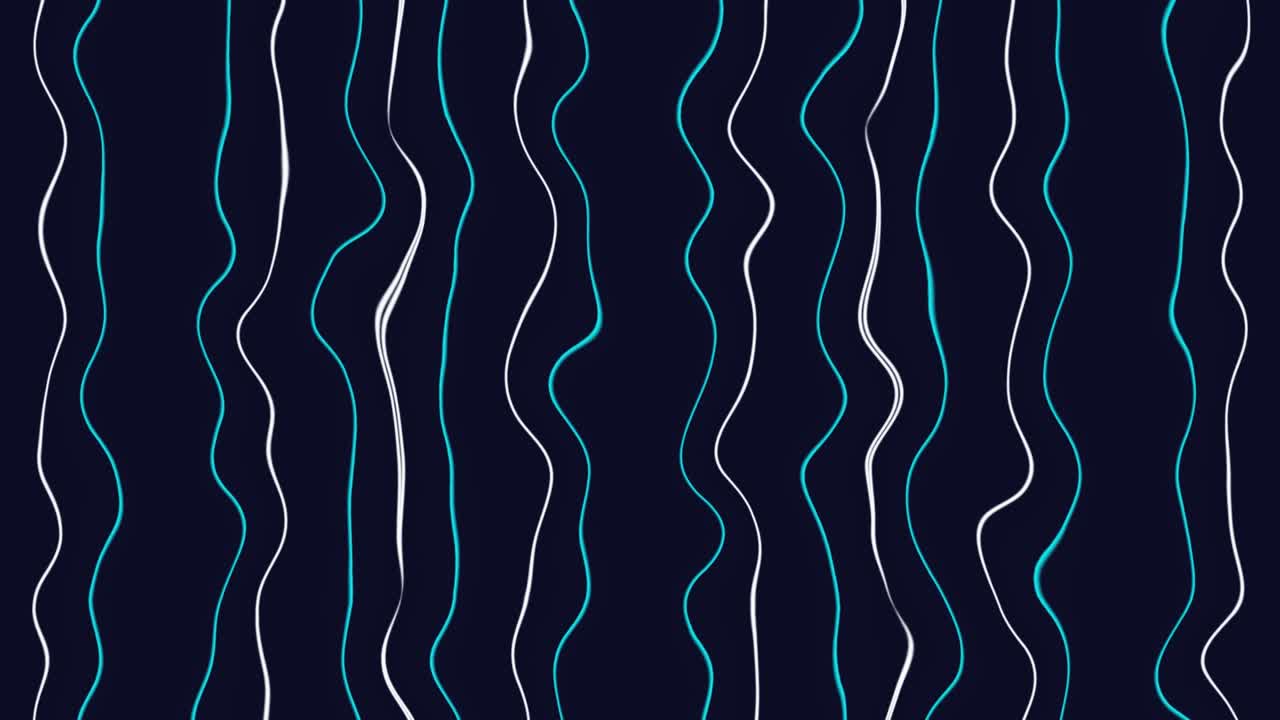 Animated colorful neon line background