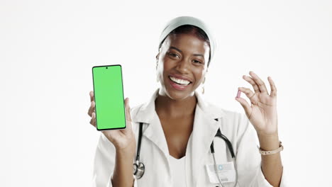 black woman, doctor and pills