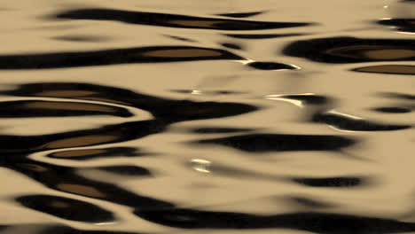 flowing ripple pattern, golden background, 3d rendering.