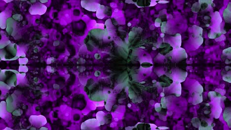 caleidoscopio abstracto como animación imágenes púrpuras y grises
