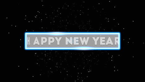 Happy-New-Year-text-with-neon-lines-and-glitters-in-black-space