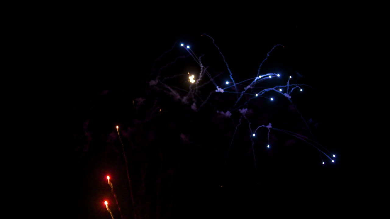 espectáculo de fuegos artificiales de año nuevo 5