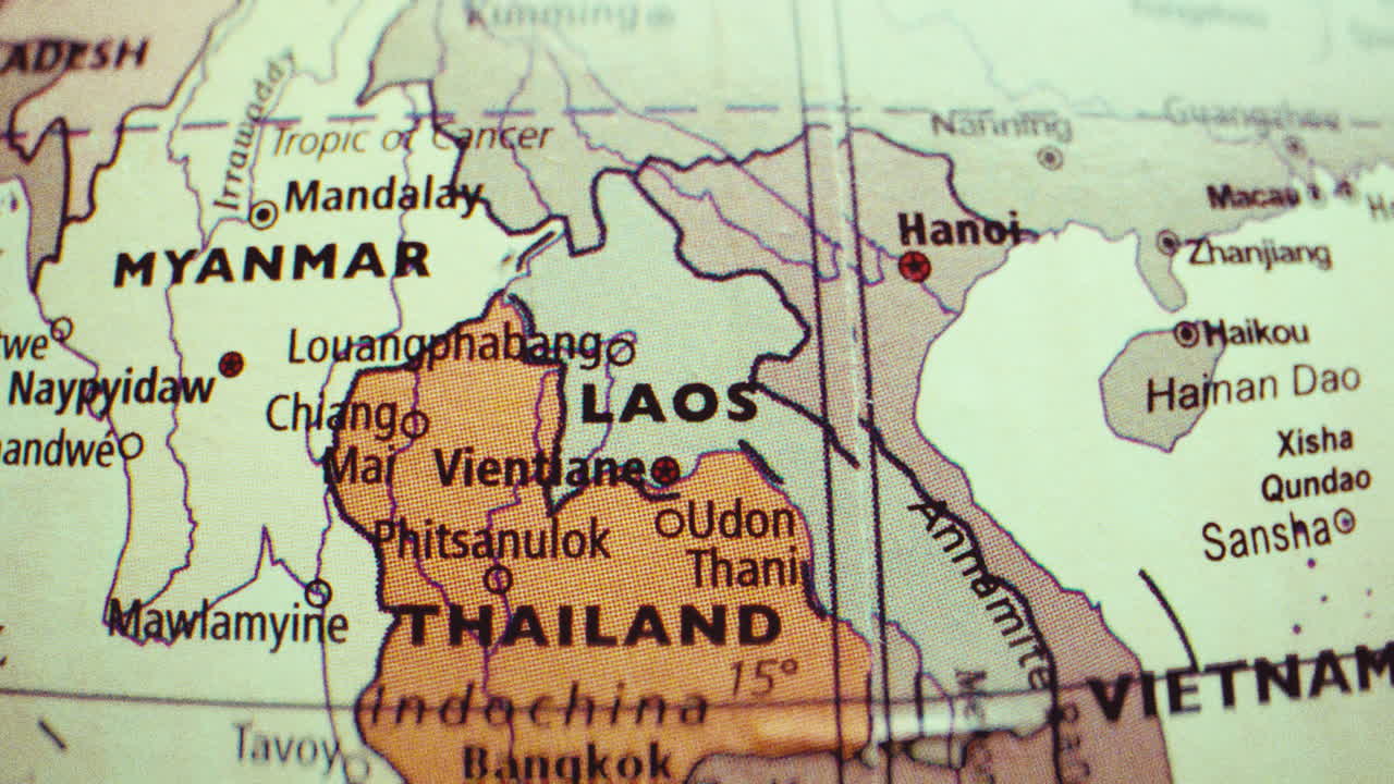 Map of Southeast Asia