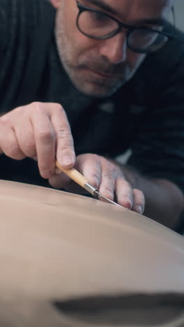 la escultura de un modelo de coche