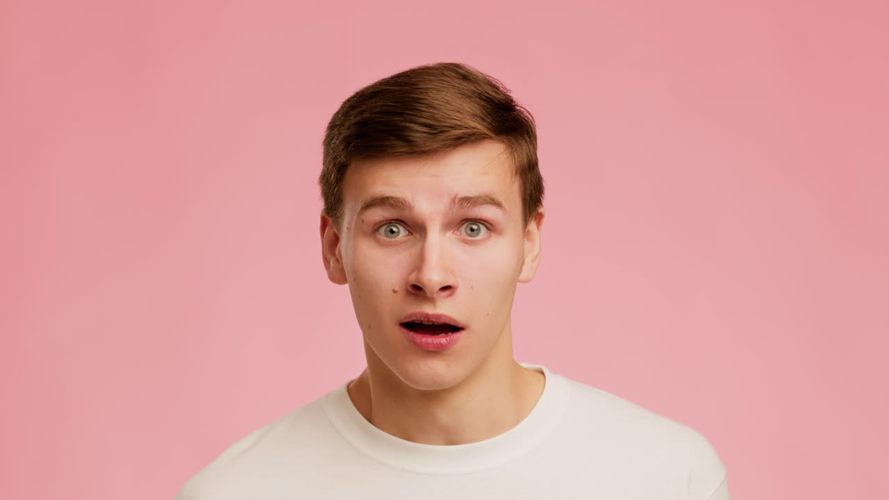 Surprised Young Man