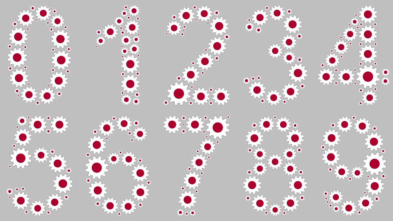 conjunto de números japoneses