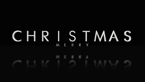 Elegance-style-Merry-Christmas-text-on-black-gradient