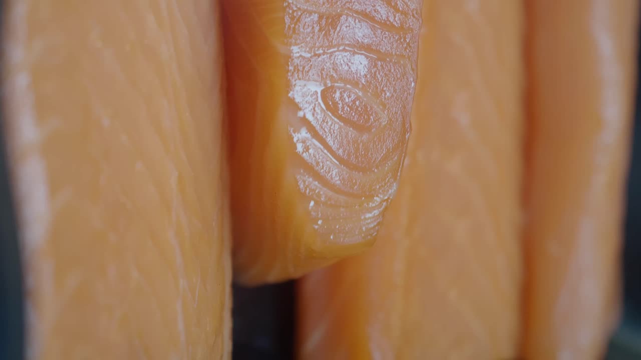 Close-up of Salmon Fillets