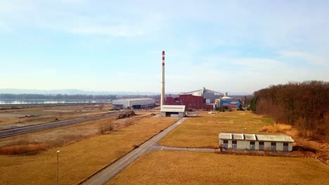 Impresionantes-Imágenes-Con-Drones-En-4k-De-La-Fábrica-De-Azúcar-En-Ormož-Y-Prlekija