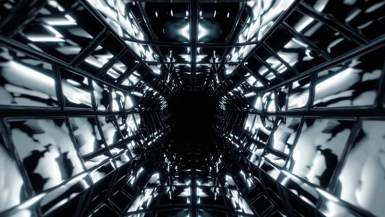 Abstracto Túnel futurista