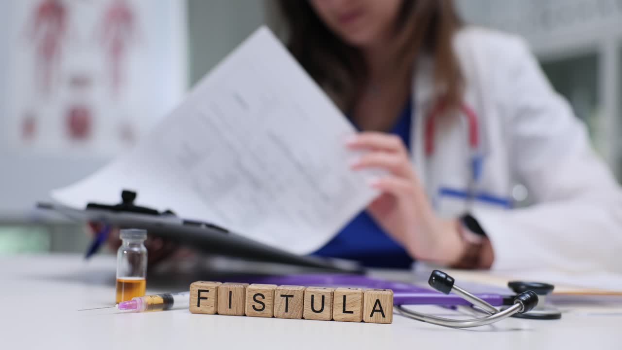 Doctor with Fistula Concept