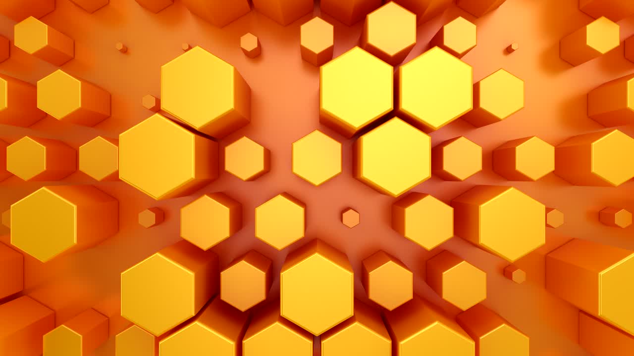 fondo de hexágonos animados