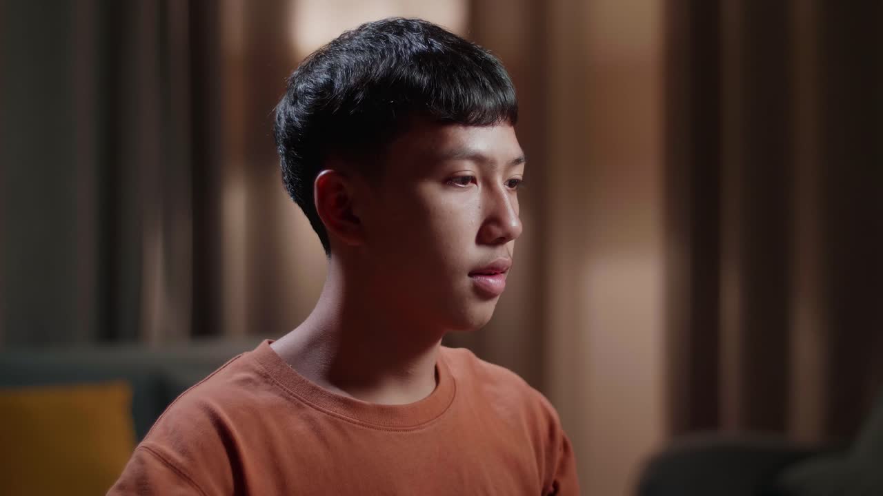 십대 소년 초상화