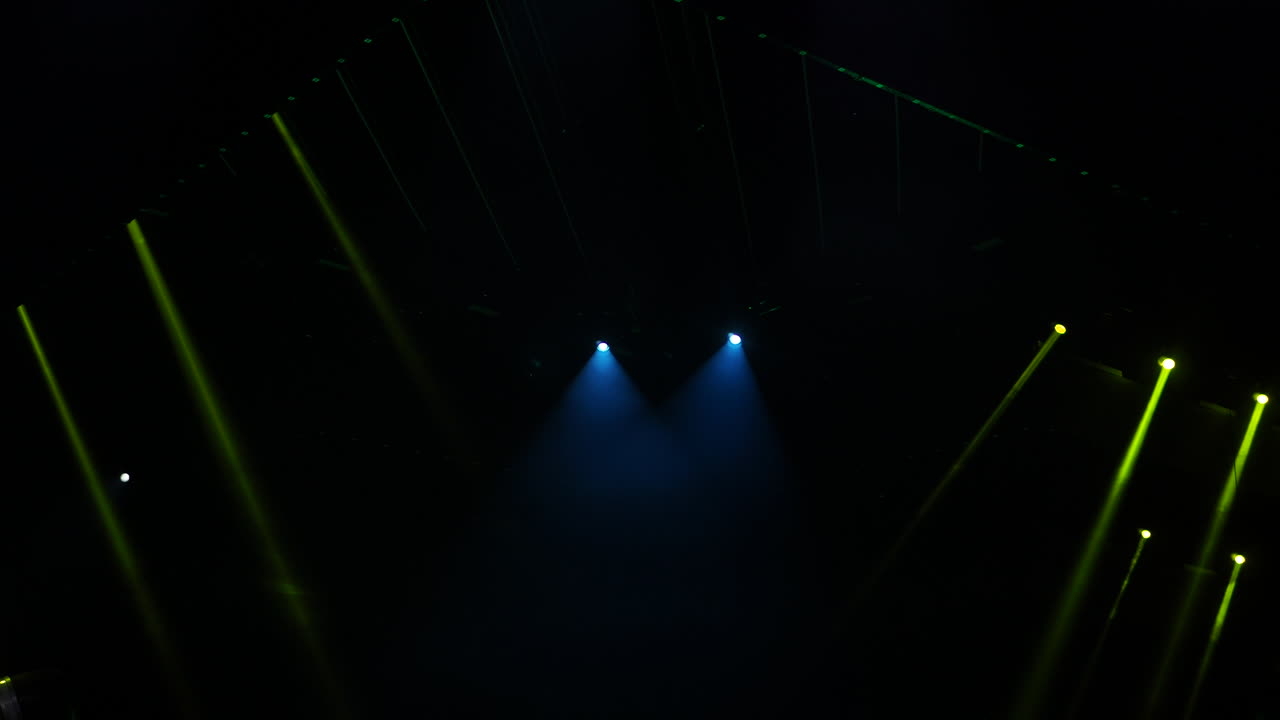 다채로운 번쩍이는 불빛