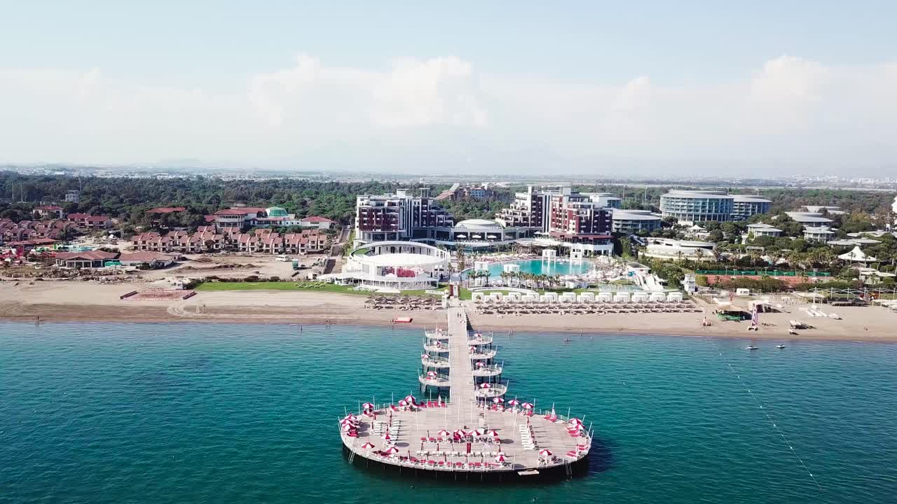 Luxury Resort with Pier and Beach