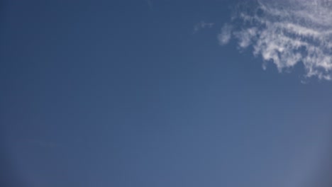 timelapse clouds passing by in santiago de chile winter