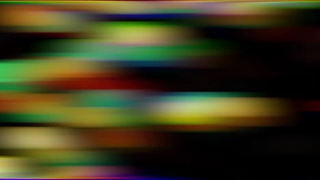 distorted and blurred motion of multicolored bright lights