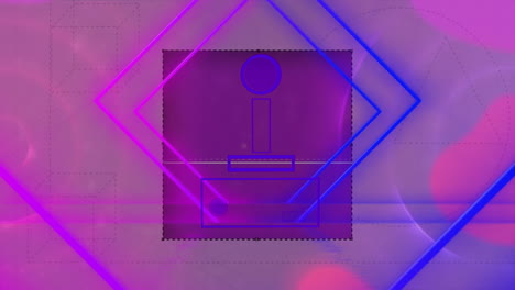 animación del icono del gamepad sobre las formas