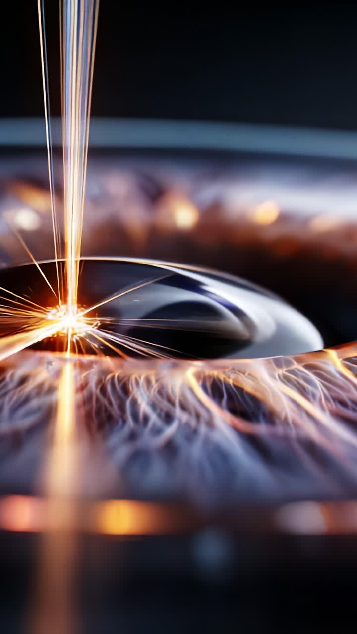 Stunning Close-Up of Electric Sparks Discharging Over a Smooth Surface, Showcasing the Intricate Beauty of High-Energy Electrical Phenomena in Action