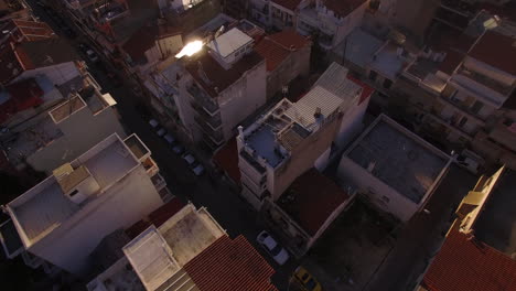 aerial view of thessaloniki panorama