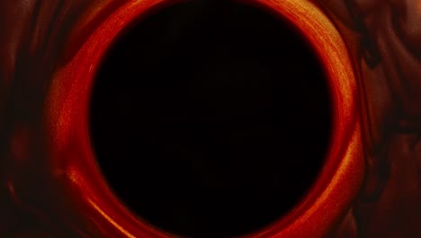 brillo pintura remolino rojo marrón círculo negro movimiento