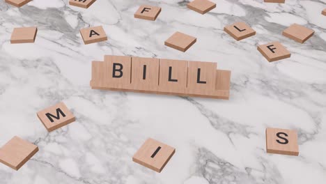 bill habla de scrabble.