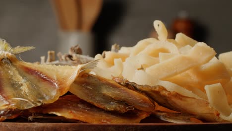 dried fish and other seafood snacks