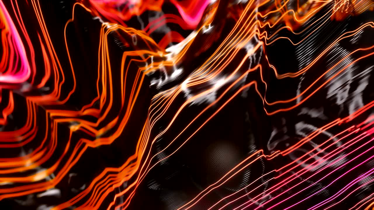 Abstract Futuristic Tech Lines.