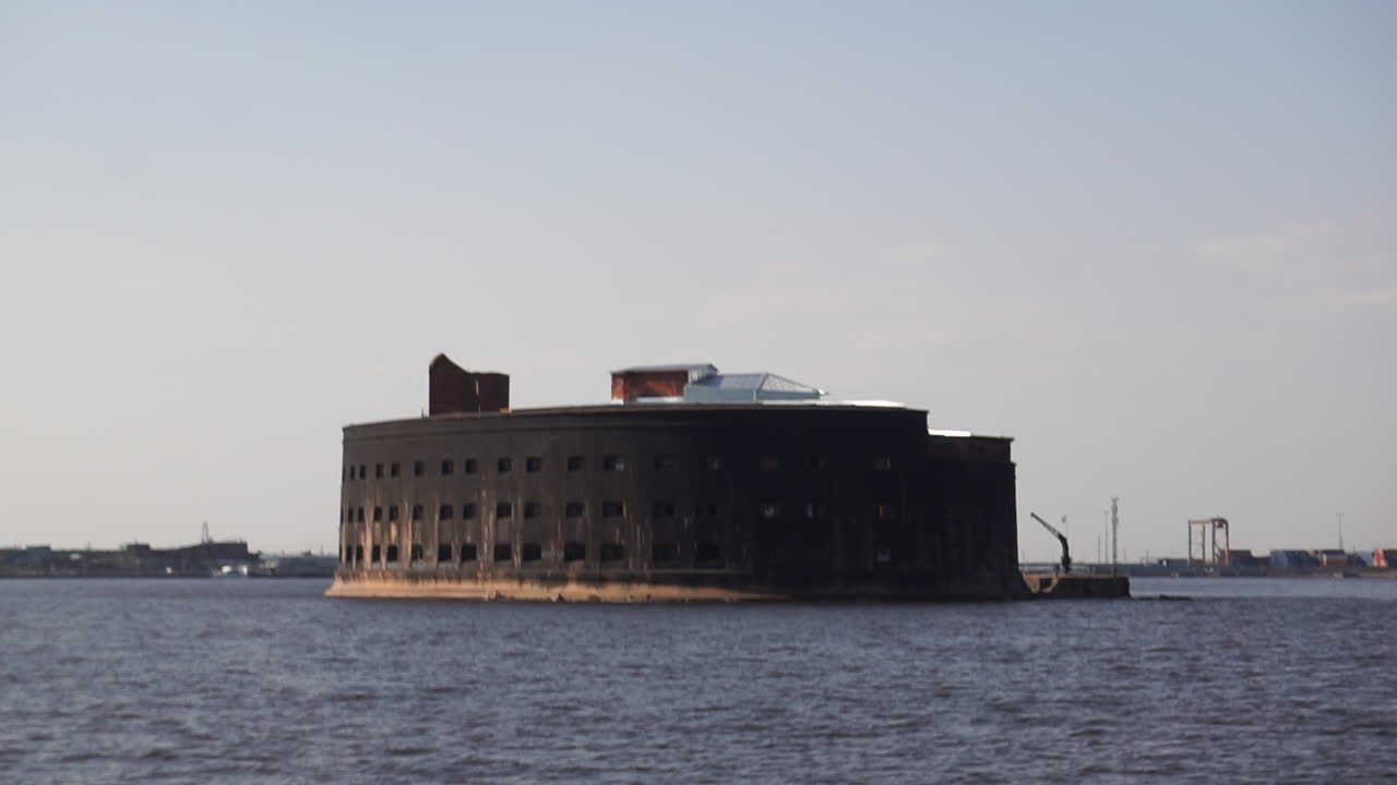 Old Fortress in the Harbor