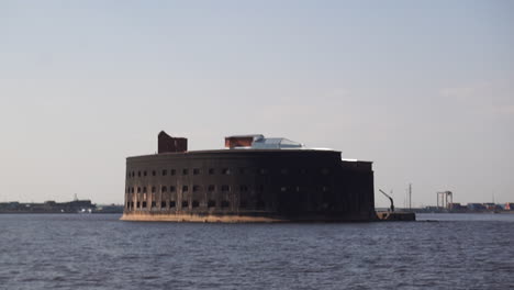 old fortress in the harbor