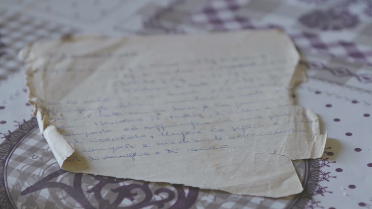antica ricetta scritta a mano da una casalinga con la passione per la cucina, torta ai due gusti vaniglia e cioccolato