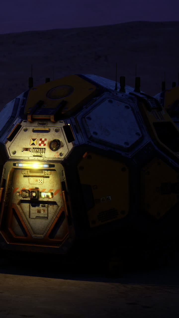 Crafting new beginnings on a distant planet in twilights embrace