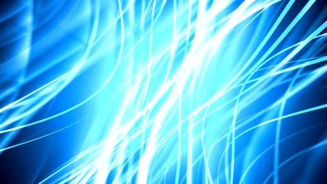 rayas azules que fluyen