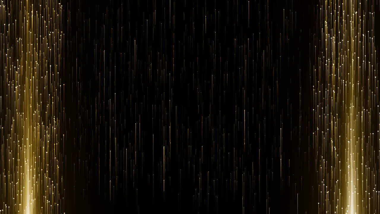 입자 금 반이는 보케상 먼지 추상적인 배경 루프