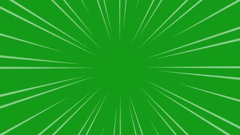 speed lines motion graphics with green screen background