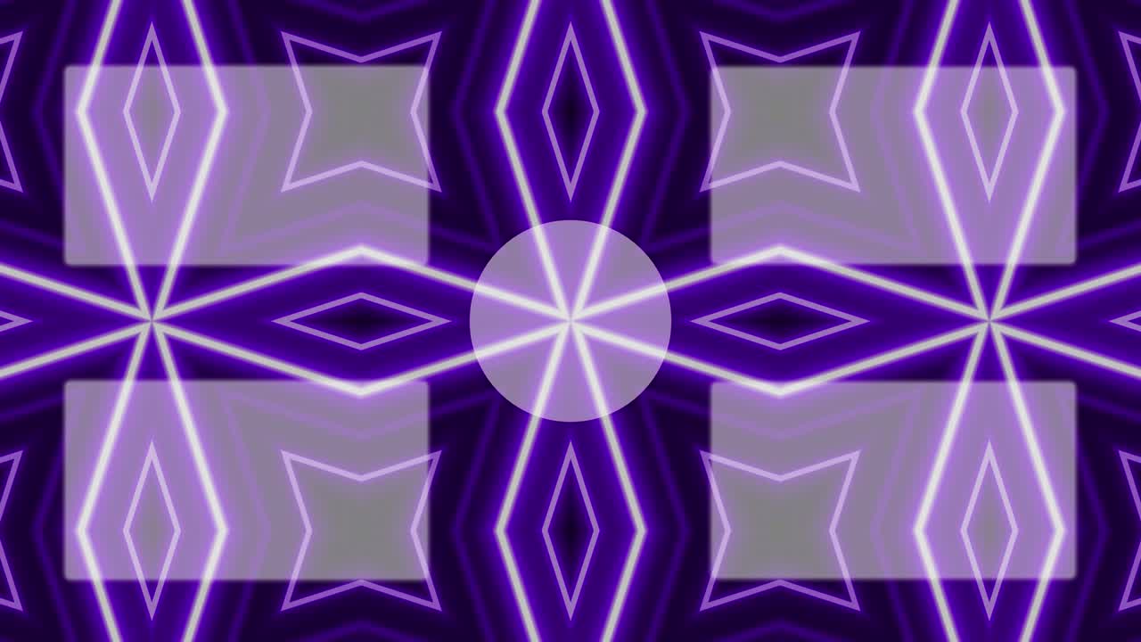 Vzor neonového nápisu, závěrečná karta, závěrečná obrazovka, pohybová grafika