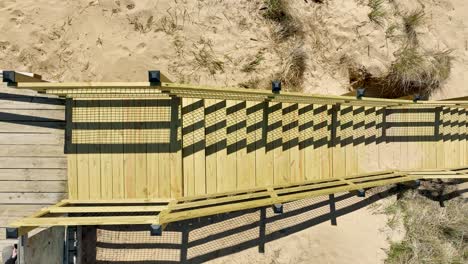 direct view of advanced beach access at kruse park