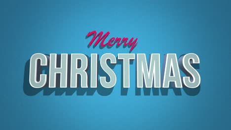 Retro-Merry-Christmas-text-set-on-a-blue-grunge-texture