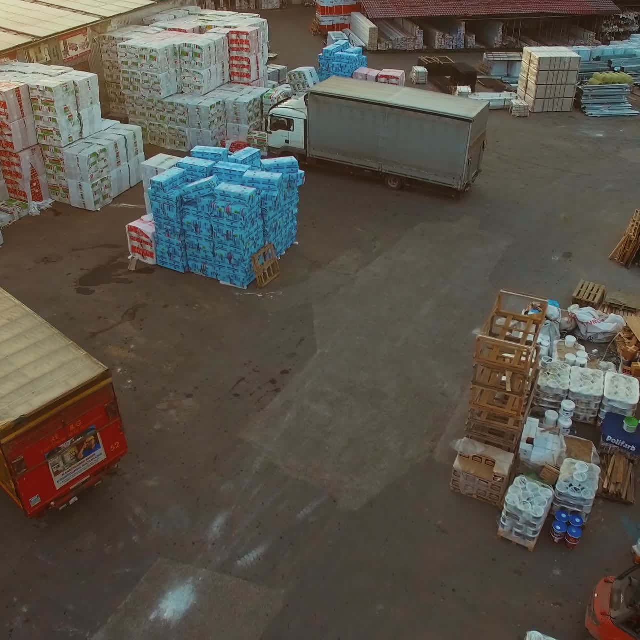 Logistics from above