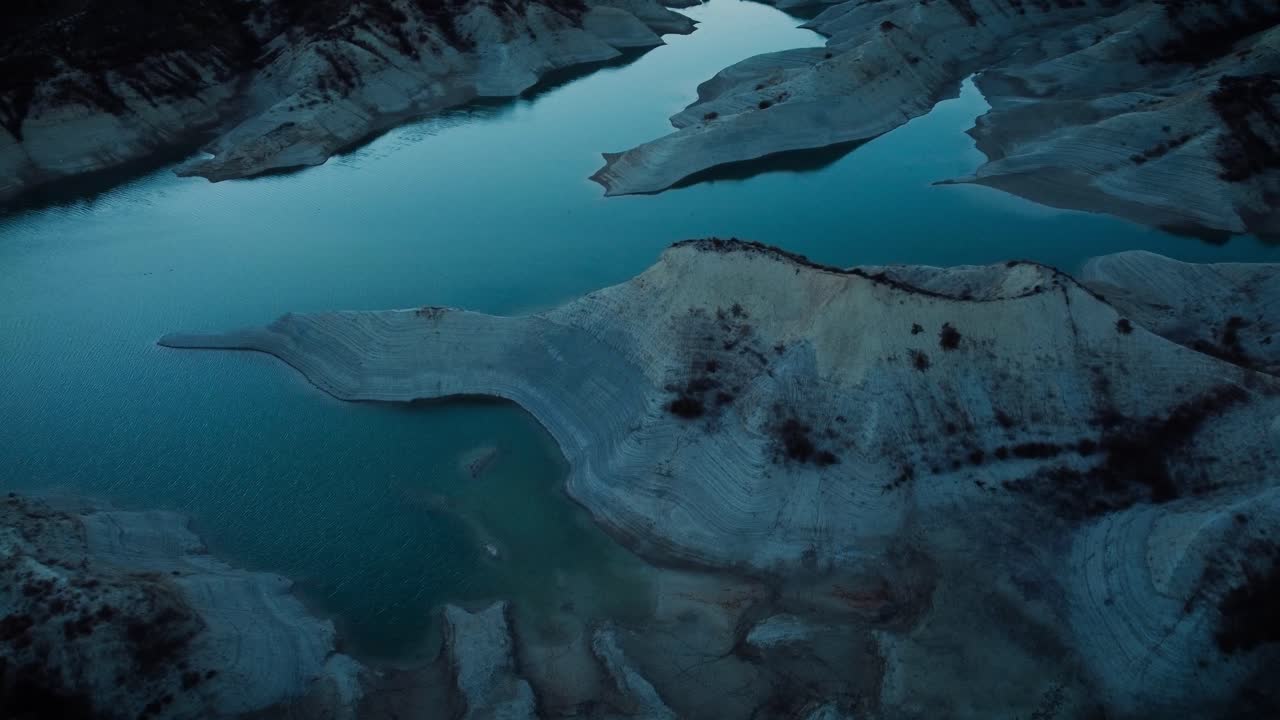 los barrancos de gebas en la región de murcia, españa