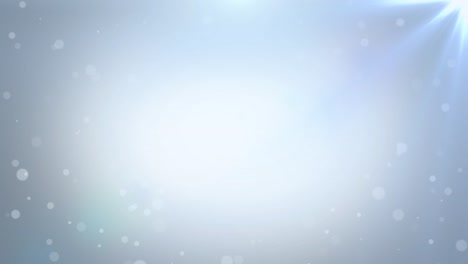 4k 3d motion graphics of blue white bubbles particles on light background loop animation abstract