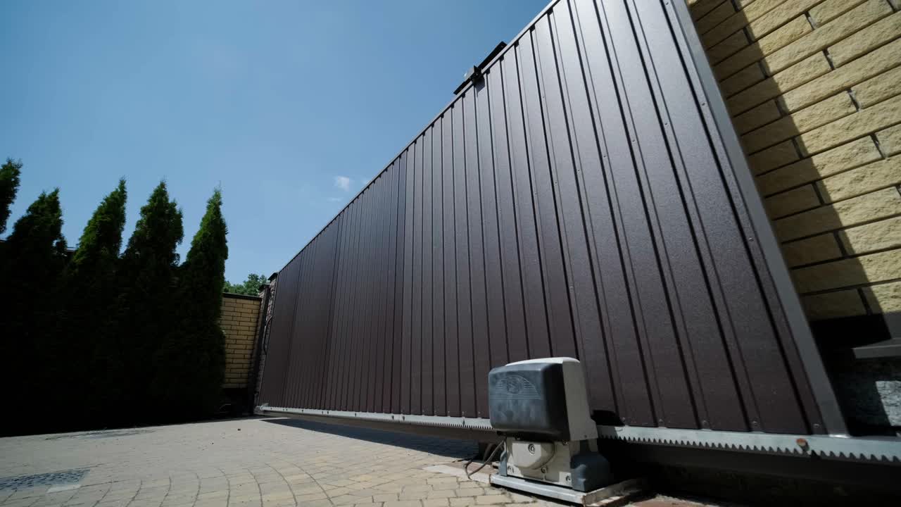 원격 제어 장치로 자동 소유 게이트를 열기