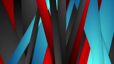 rayas rojas, azules y negras fondo de movimiento corporativo abstracto
