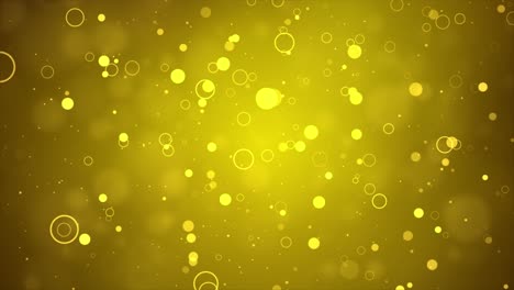 fondo de partículas de oro abstracto