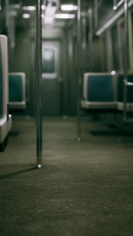 empty subway car