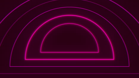 Pink-neon-tunnel-on-black-gradient